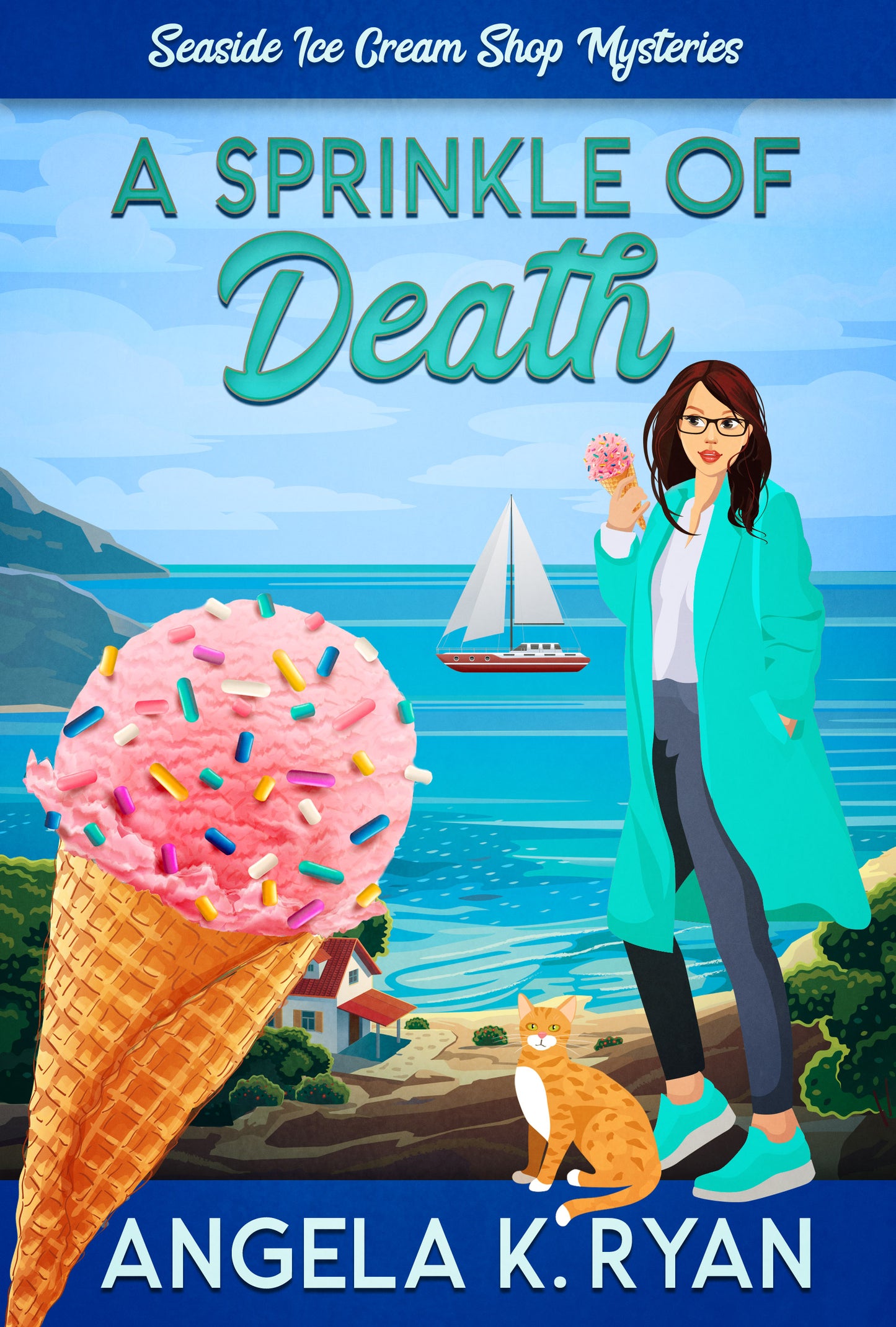 A Sprinkle of Death (A Seaside Ice Cream Shop Mystery, Book 10), Paperback