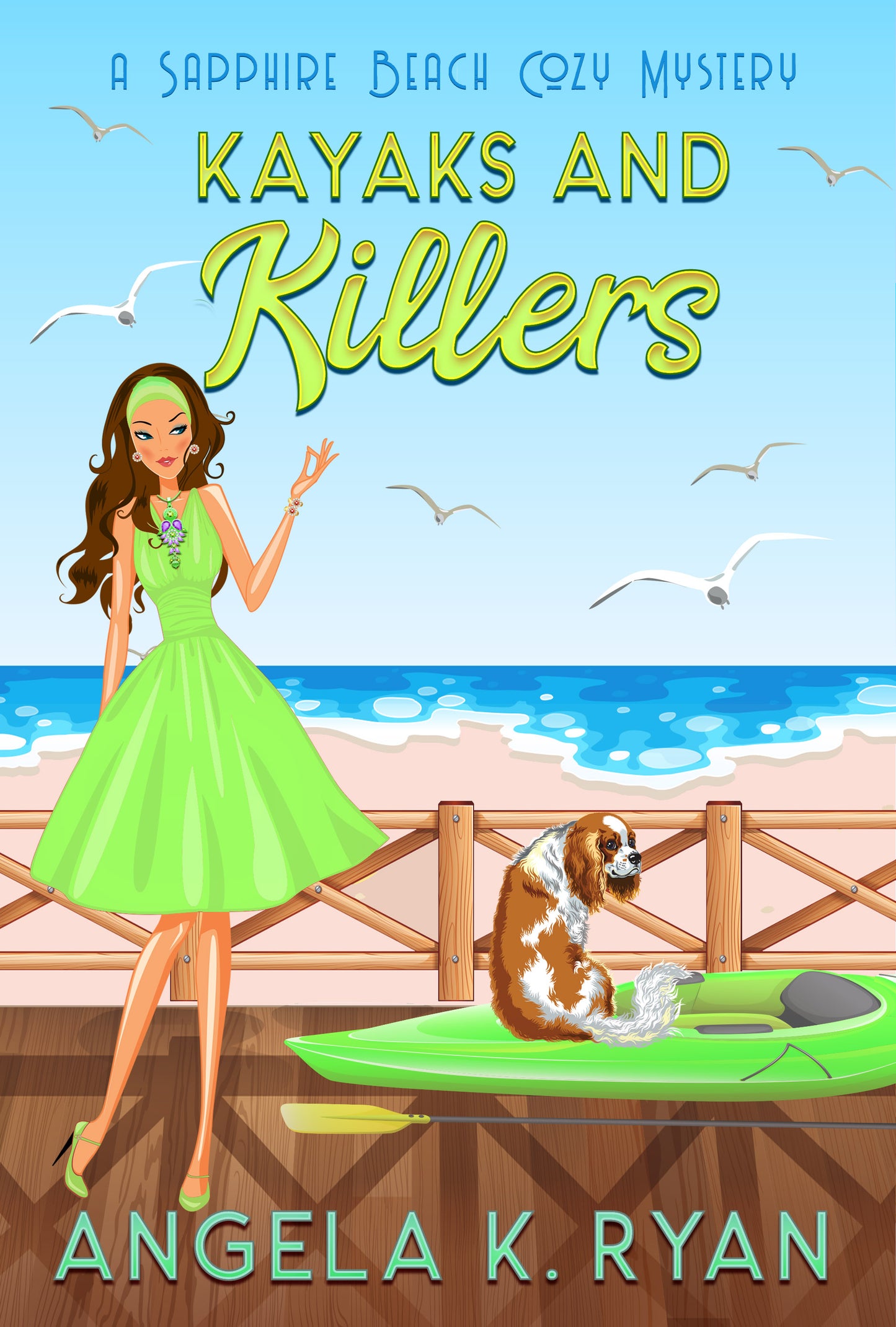 Kayaks and Killers (Sapphire Beach Cozy Mystery Series, Book 8), Paperback