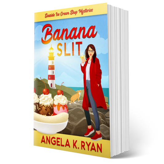 Banana Slit (A Seaside Ice Cream Shop Mystery, Book 1), Paperback