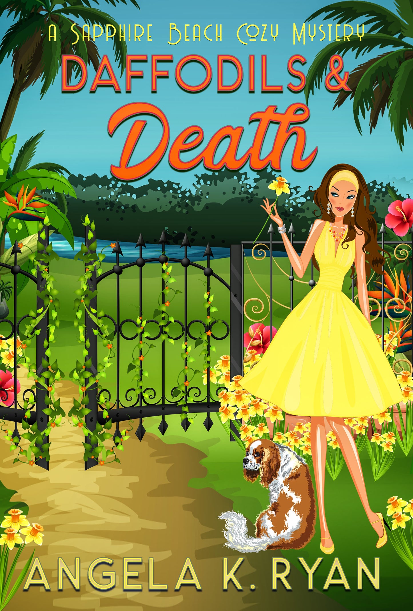 Daffodils and Death (Sapphire Beach Cozy Mystery Series, Book 11), Paperback