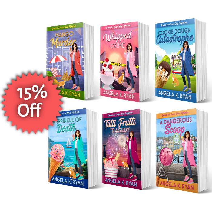 Seaside Ice Cream Shop Mystery Paperback Bundle (Books 7-12), Paperbacks