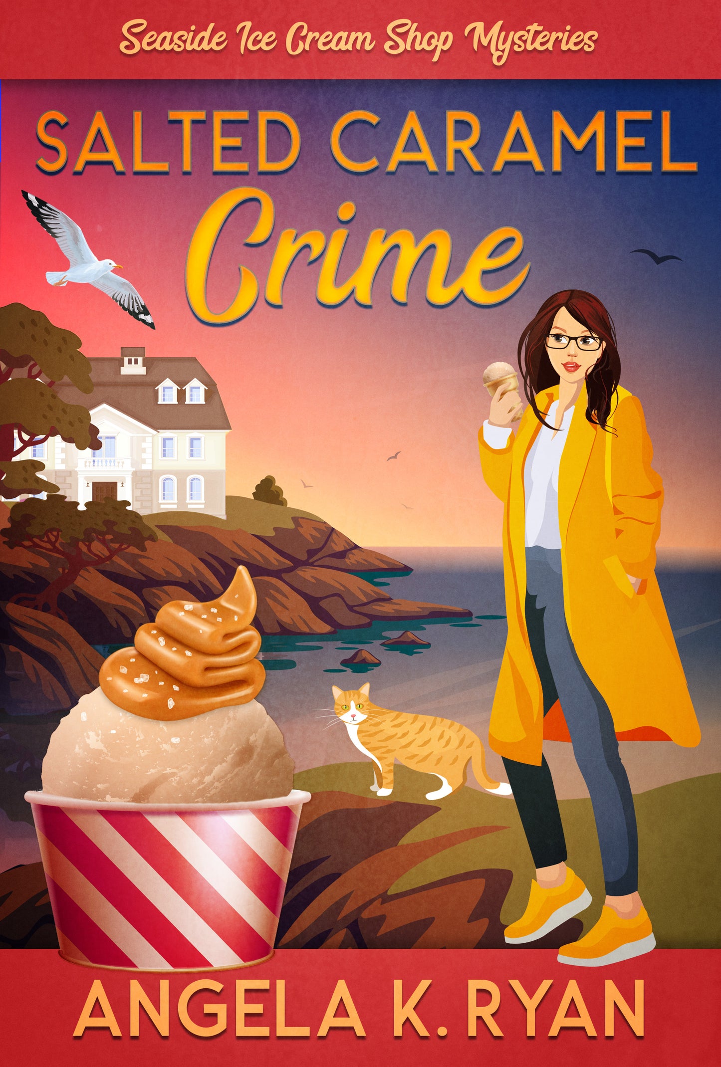 Salted Caramel Crime (A Seaside Ice Cream Shop Mystery, Book 3), Ebook